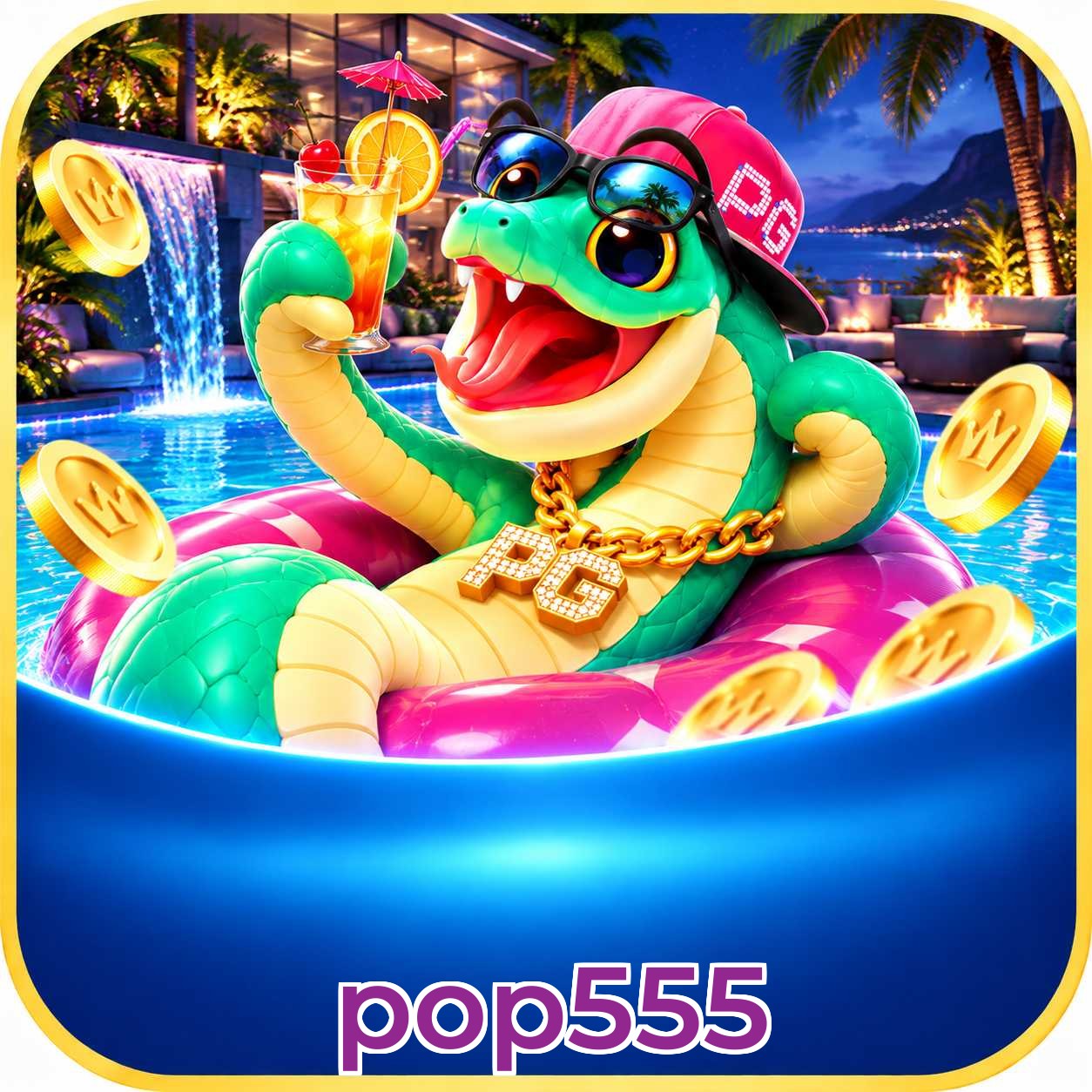 pop555 App vs Web