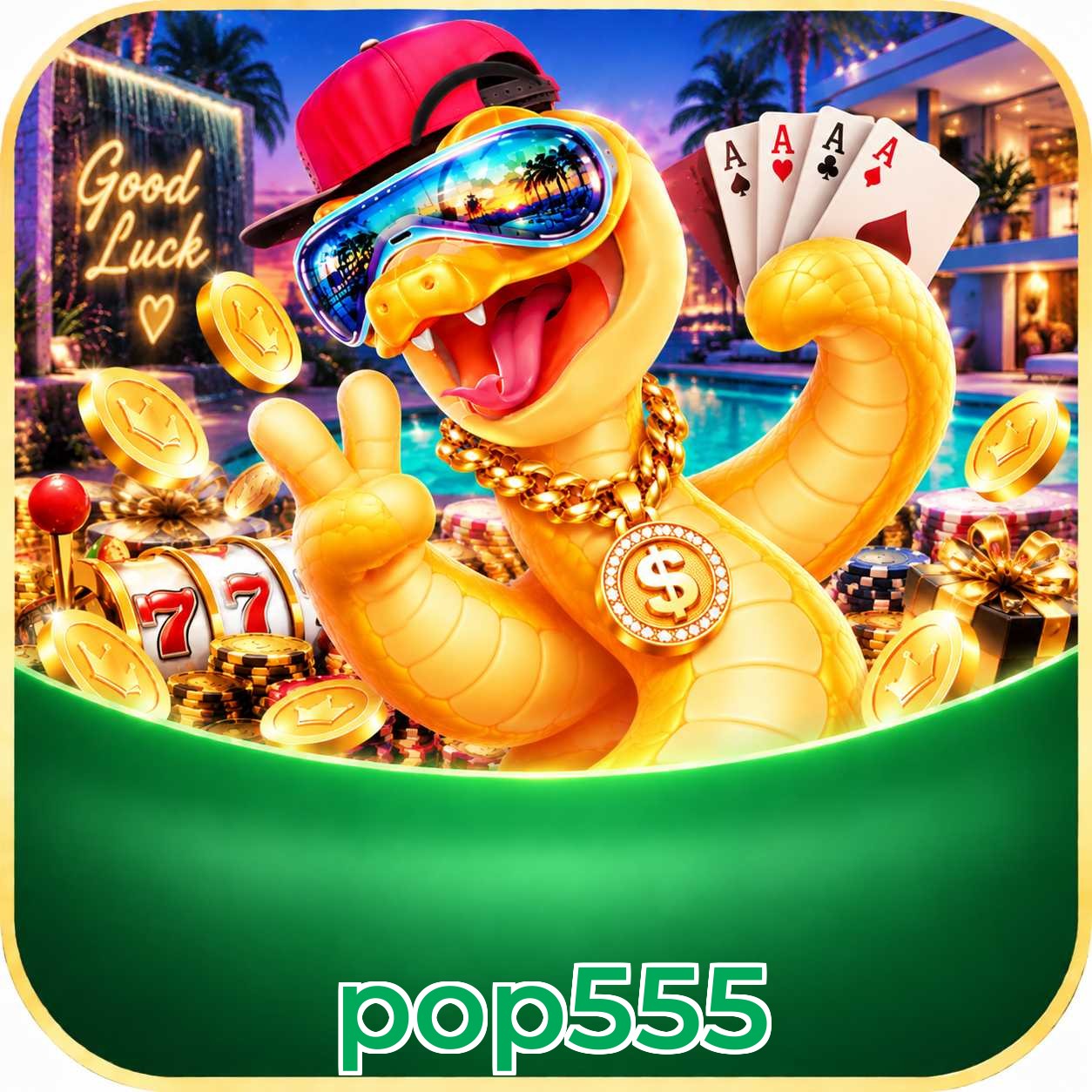pop555 Logo